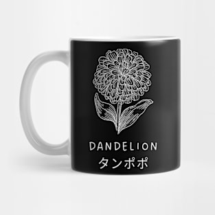 Dandelion Vintage Since Established Retro Art Mug